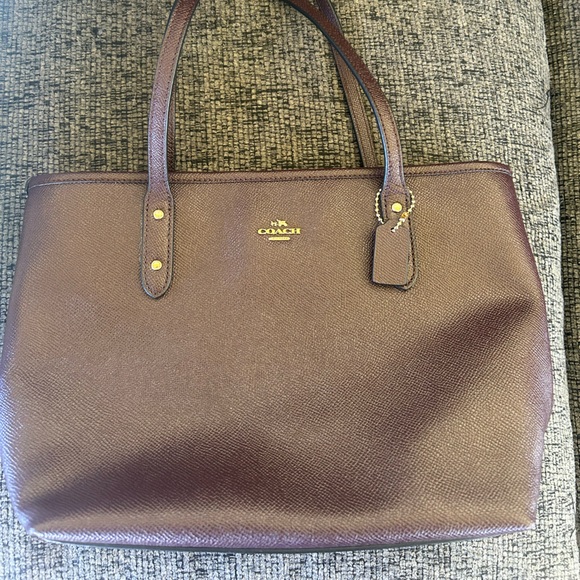 Coach Leather Tote Bag - Picture 7 of 14